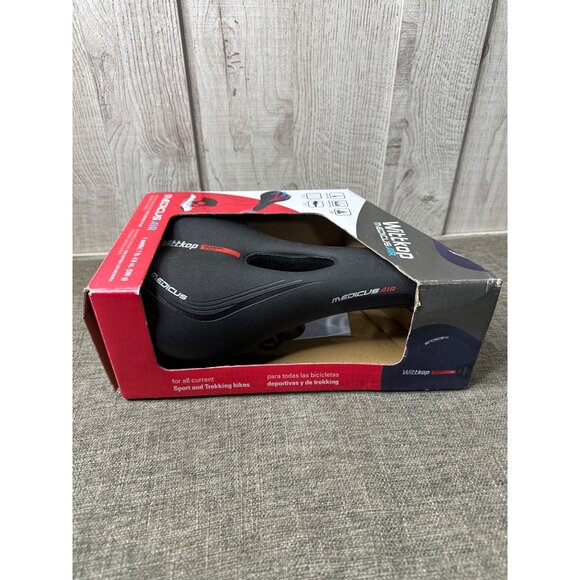 Wittkop Medicus Air Trekking Saddle Bicycle Seat Mountain & Road w/ Memory Foam - Picture 1 of 5